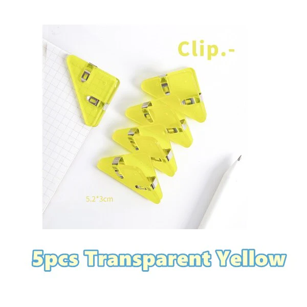 Easy Mark Colorful Triangle Book Corner Clip - Image 8