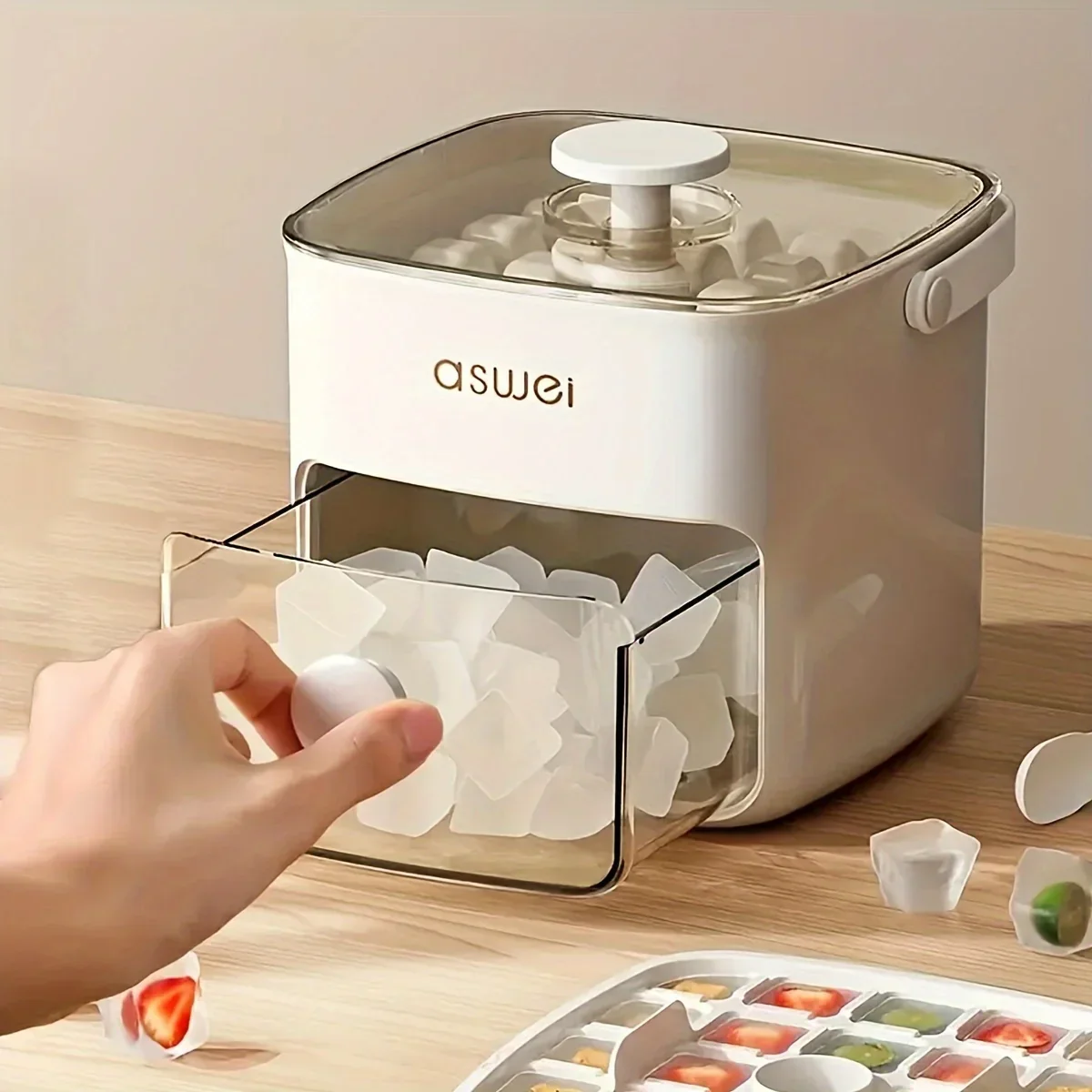 Easy Pop Out Ice Cube Maker Box - Image 3