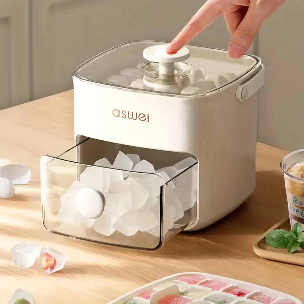Easy Pop Out Ice Cube Maker Box - Image 5