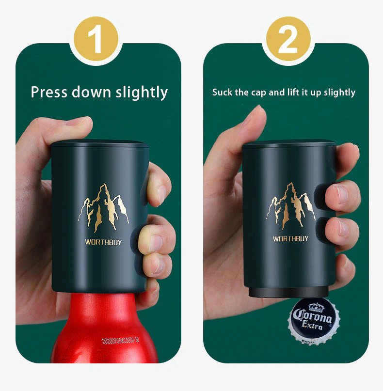 Easy Press Automatic Bottle Opener - Image 4