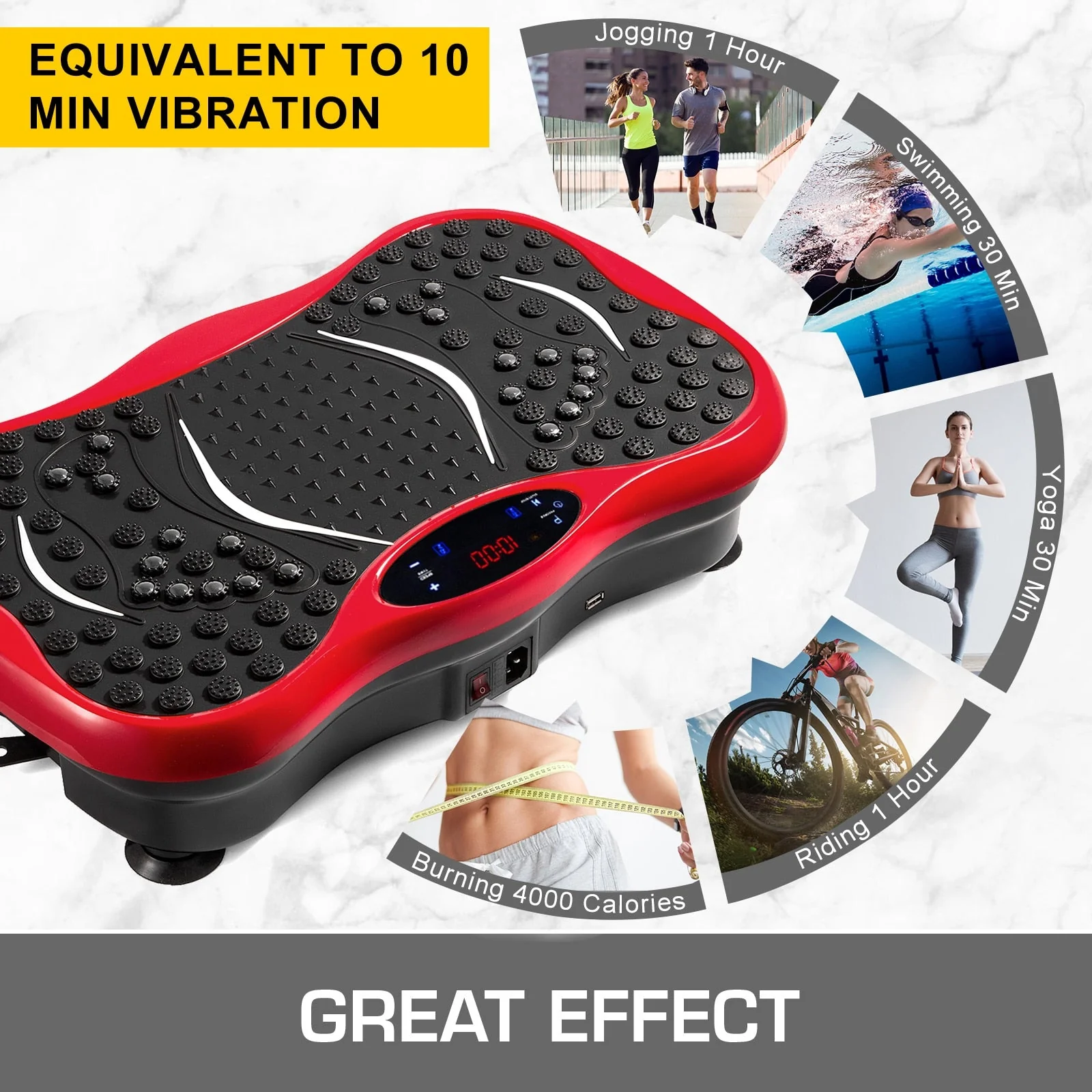Easy Slim Body Vibration Massager Platform - Image 2