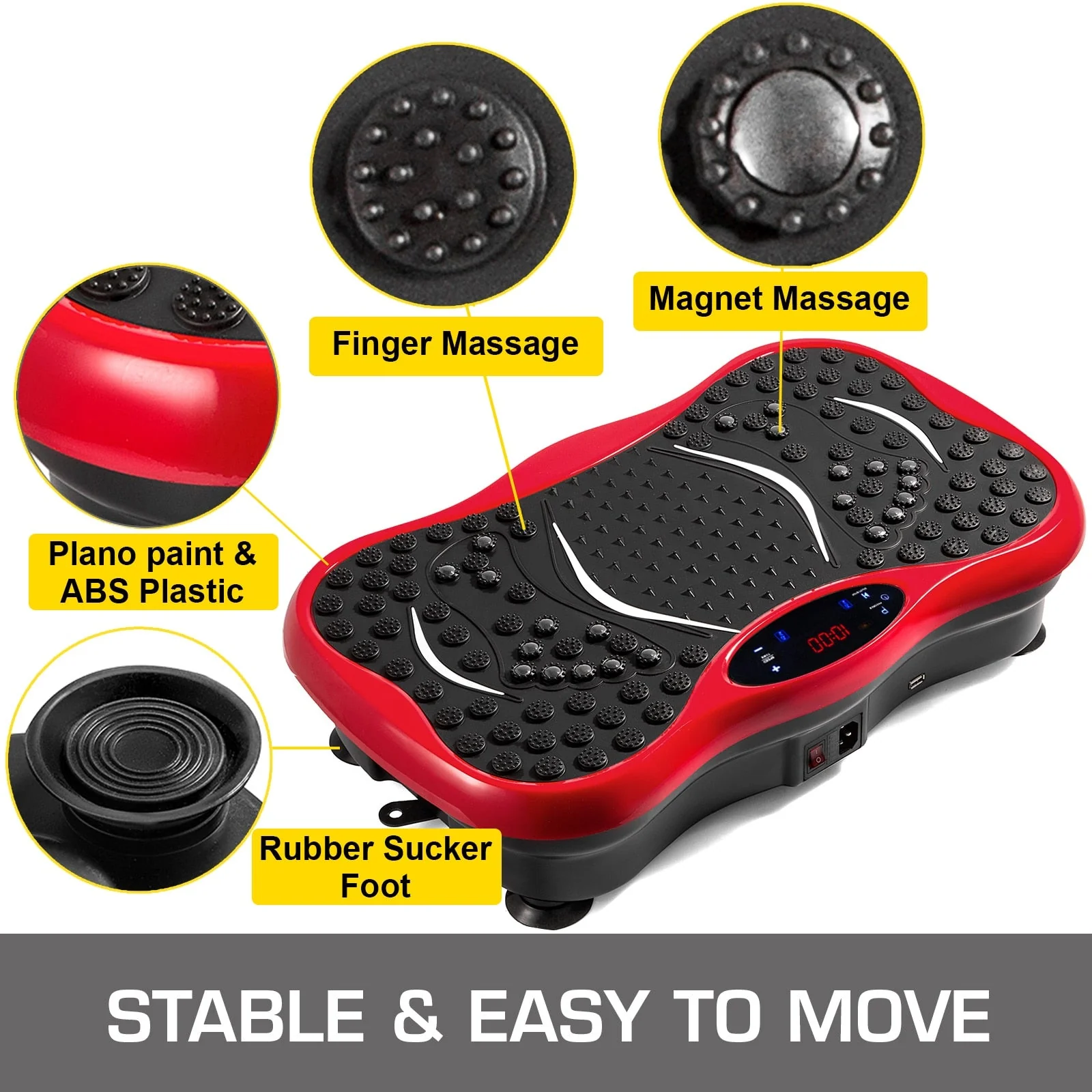 Easy Slim Body Vibration Massager Platform - Image 5
