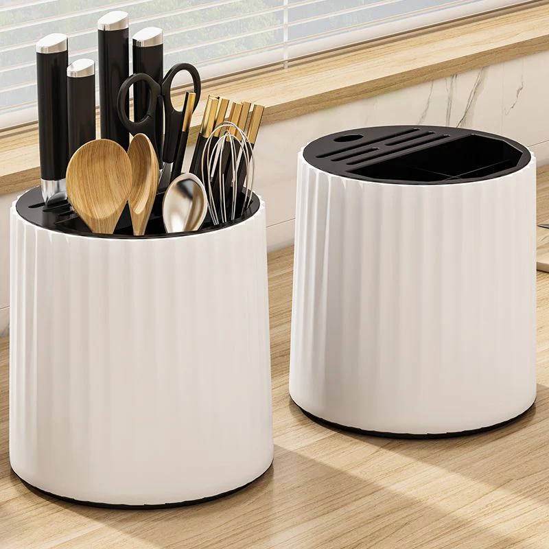 Easy Storage Cylinder Kitchen Silverware Holder - Image 2