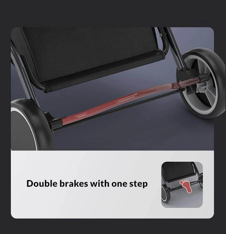 Easy Travel Foldable Modern Baby Stroller - Image 3