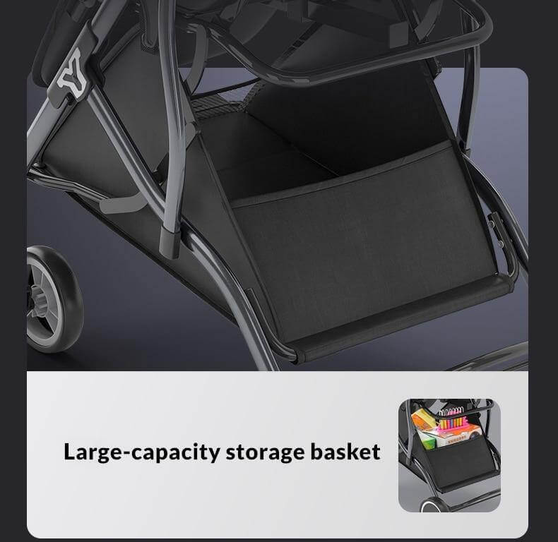 Easy Travel Foldable Modern Baby Stroller - Image 4