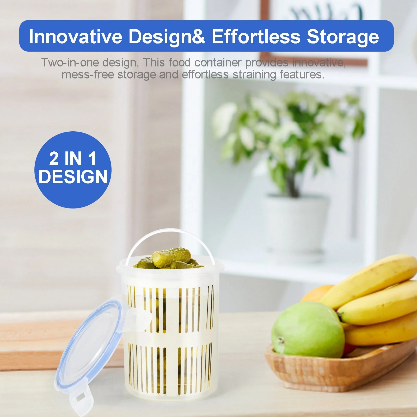 Eco-Friendly Pickle Storage Container - Image 3