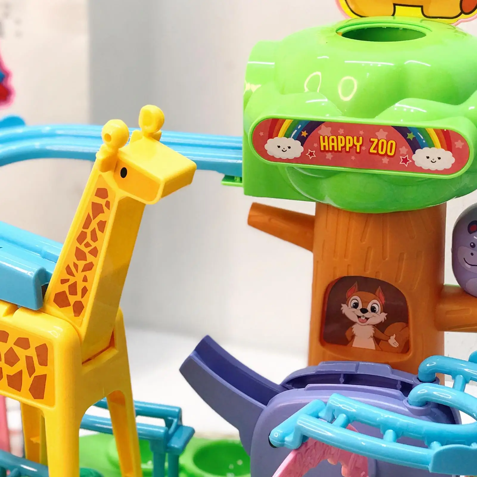 Educational Endless Adventure Sliding Track Toy Zoo - Image 2