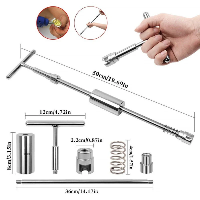Effortless Long Handle Car Fixer Dent Puller - Image 4