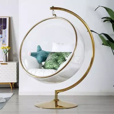 Egg Pod Swing Bubble Chair - Image 11
