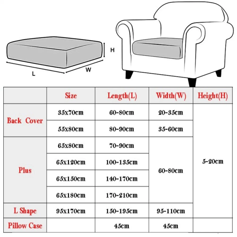 Elastic Stretch Comfy Sofa Cushion Cover - Image 6