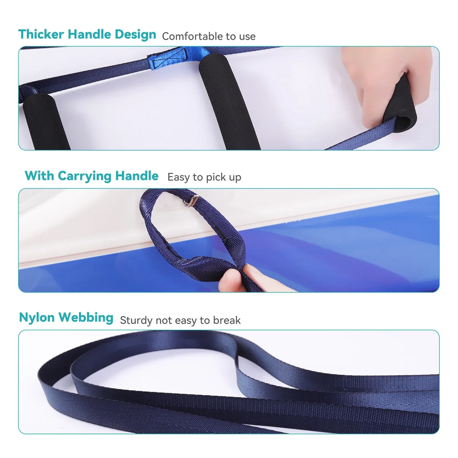 Elderly Bed Sit-Up Aid Rope Mobility Assist Strap - Image 5