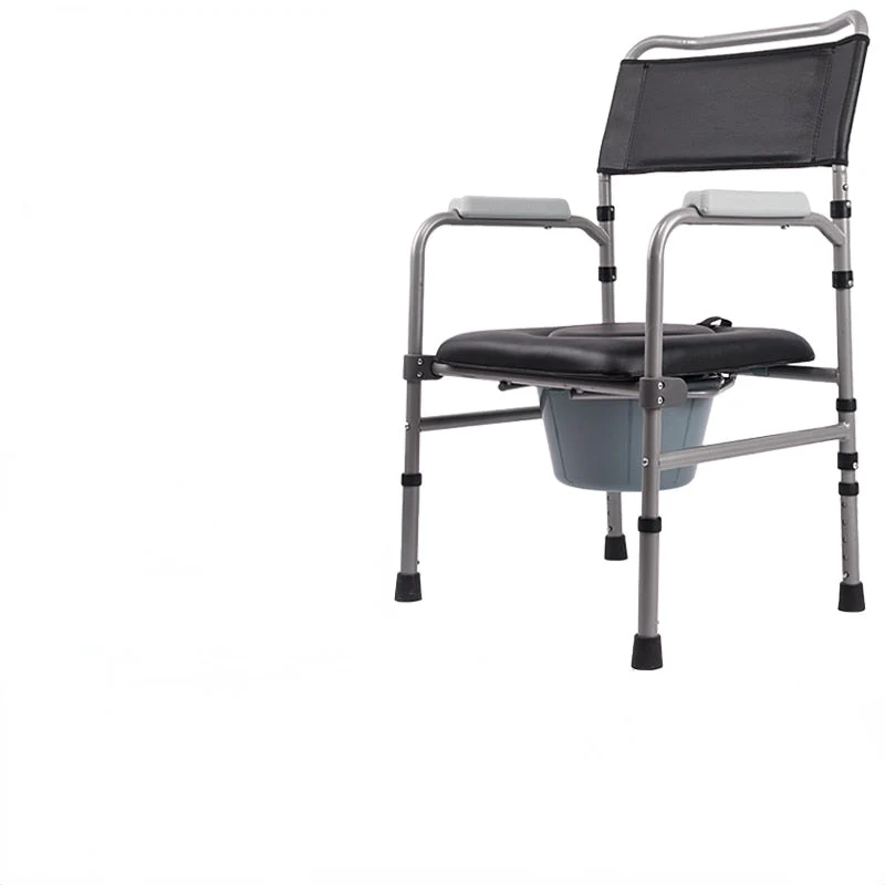 Elderly Helper Solid Toilet Chair - Image 2
