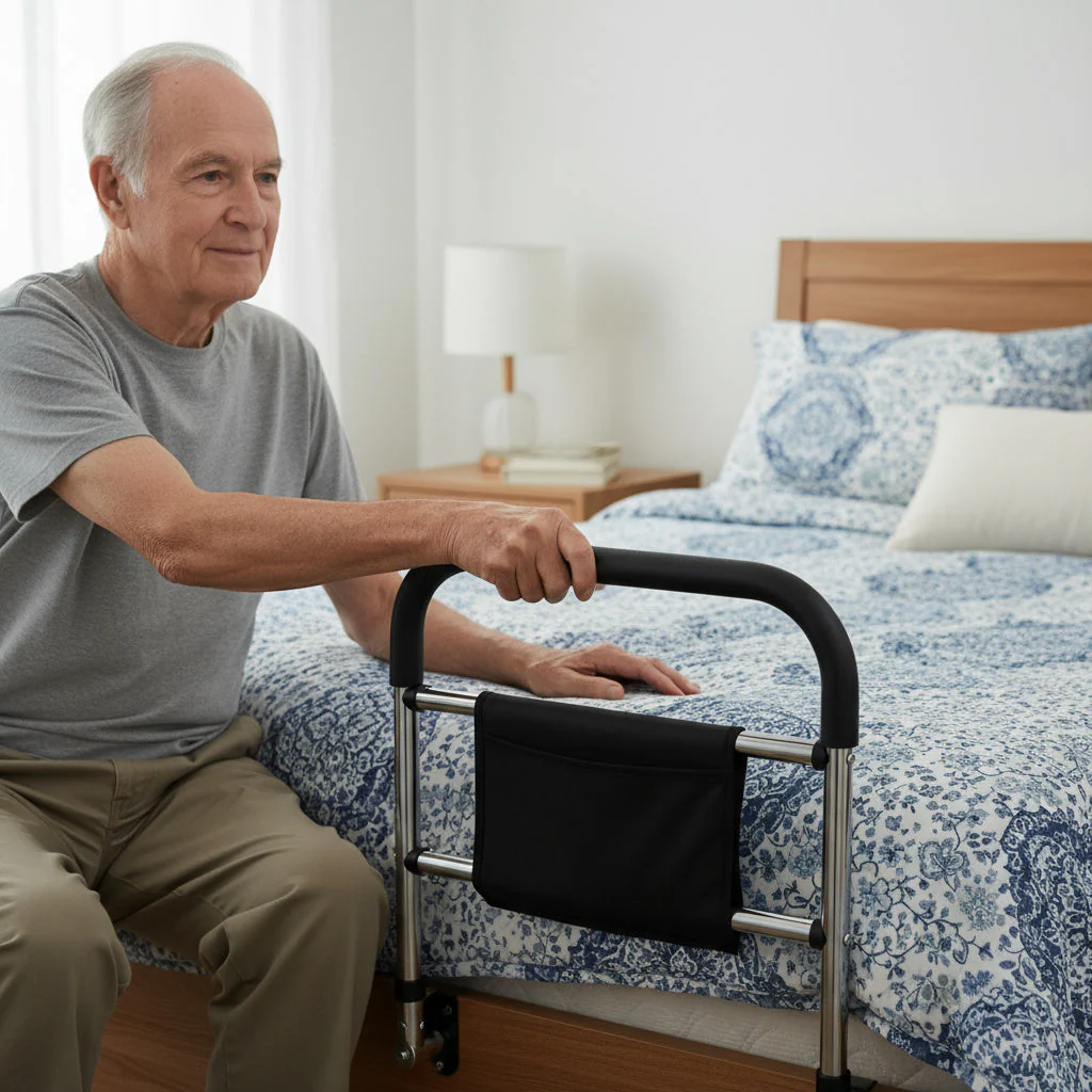 Elderly Senior Bed Safety Support Rail - Image 4