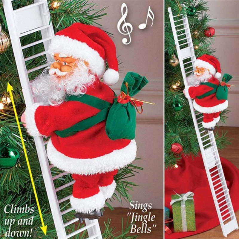 Electric Christmas Santa Claus Decor Toys - Image 3