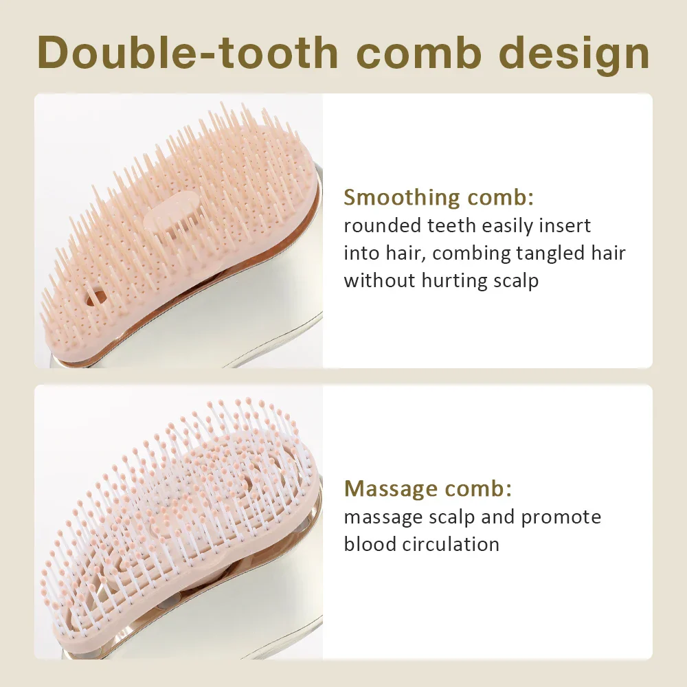 Electric Comb Hair Brush Head Massager - Image 6