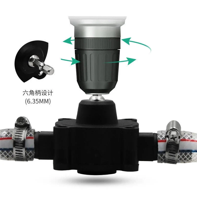 Electric Drill Water Transfer Pump Tool - Image 9