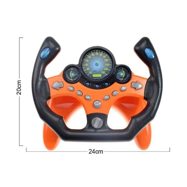 Electric Educational Car Simulation Steering Wheel Toy - Image 14