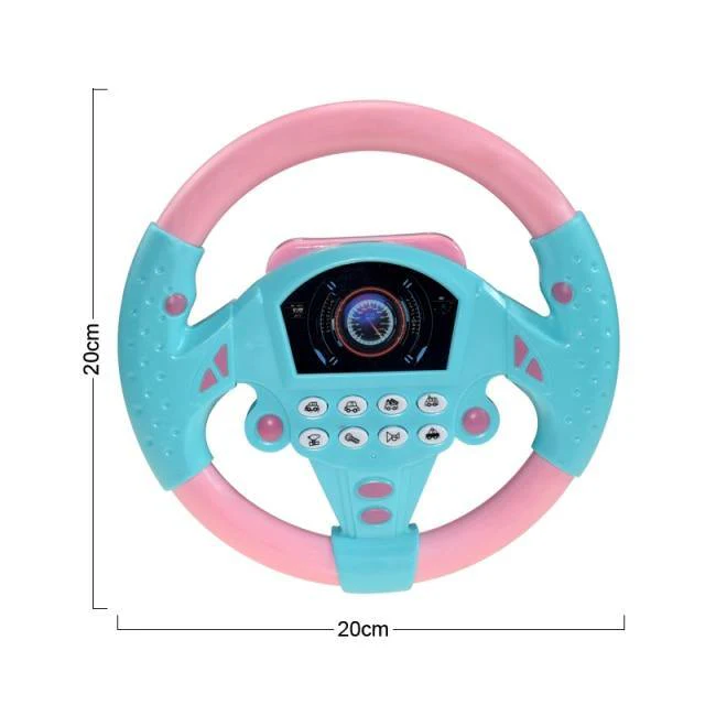 Electric Educational Car Simulation Steering Wheel Toy - Image 8