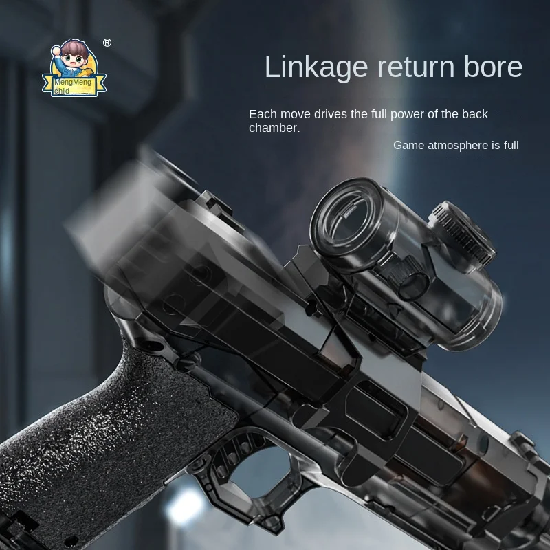 Electric Flame Effect Water Spray Blaster Toy Gun - Image 6