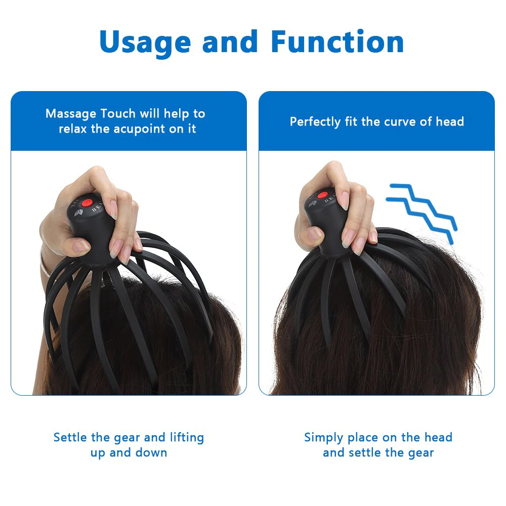 Electric Hair Stimulation Head Massager - Image 9