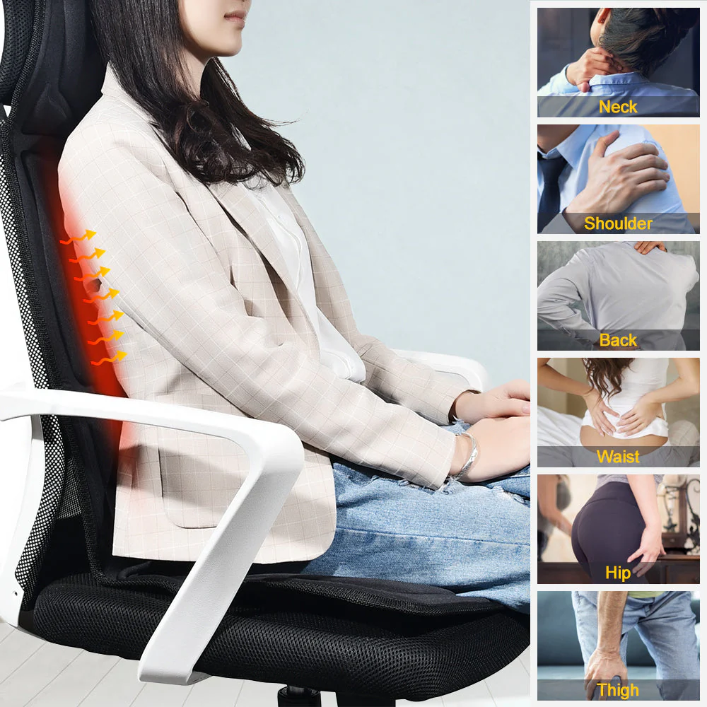 Electric Heated Car Massage Seat Cushion - Image 10
