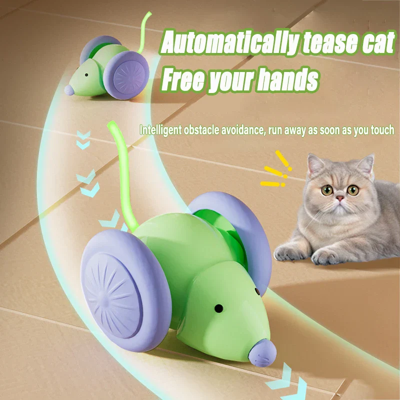 Electric Interactive Mouse Pet Toy - Image 2