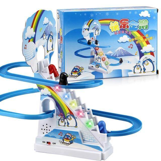 Electric Rail Stair Climbing Fun Kid Toy Set - Image 9