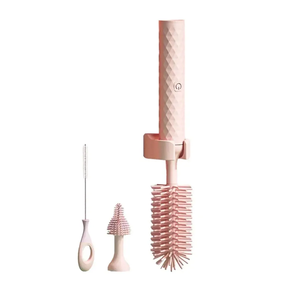 Electric Rotating Silicone Bottle Cleaner Set - Image 10
