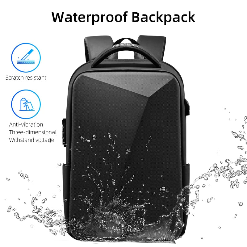 Elegant Anti-Theft USB Travel Backpack - Image 3