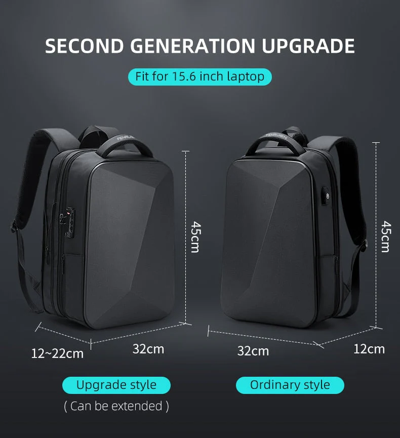 Elegant Anti-Theft USB Travel Backpack - Image 6
