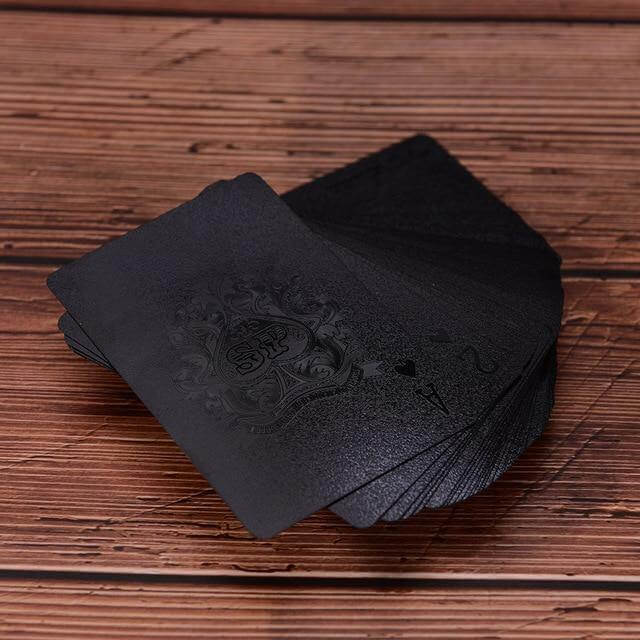 Elegant Black Diamond Poker Cards - Image 7