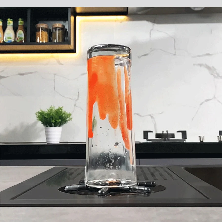 Elegant Black Nano Smart Kitchen Sink - Image 6