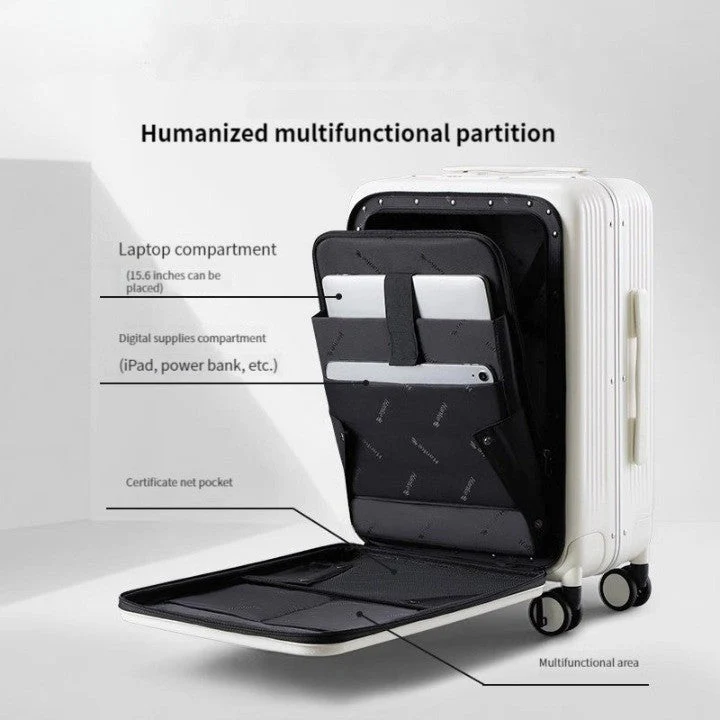 Elegant Business Rolling Travel Suitcase - Image 5