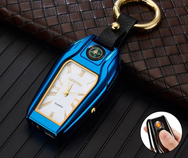 Elegant Car Keychain Watch Light - Image 6