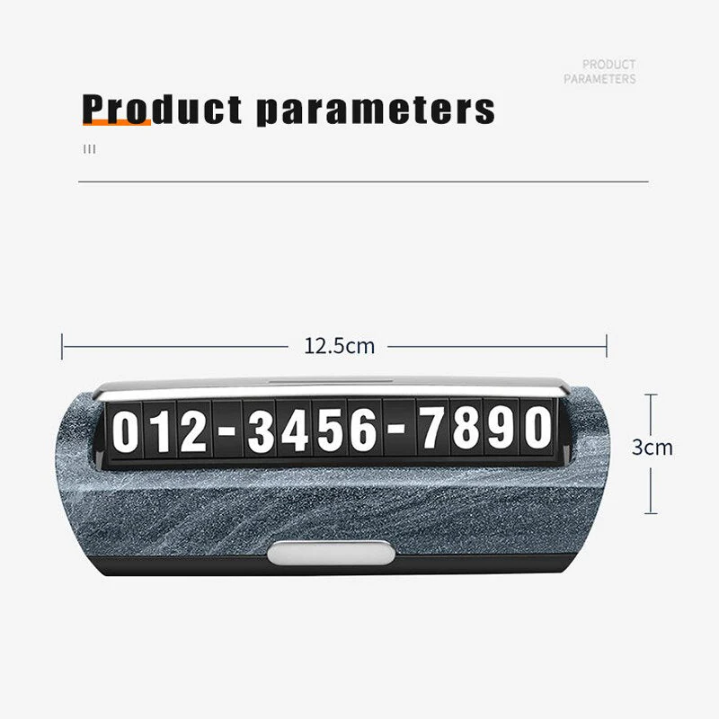 Elegant Car Parking Number Plate - Image 6