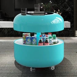 Elegant Cool Round Multifunctional Smart Refrigerator - Image 3