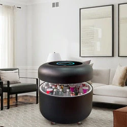Elegant Cool Round Multifunctional Smart Refrigerator - Image 4
