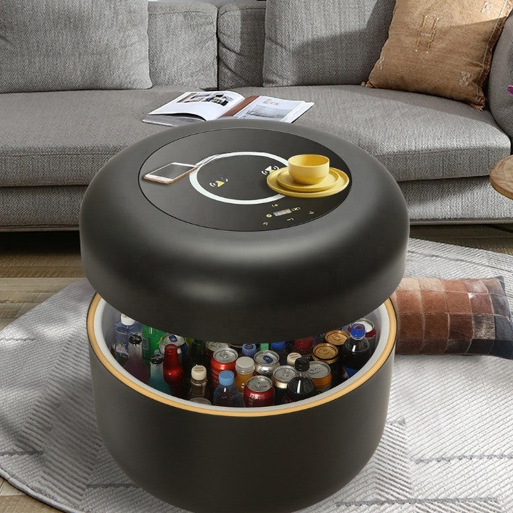 Elegant Cool Round Multifunctional Smart Refrigerator - Image 5