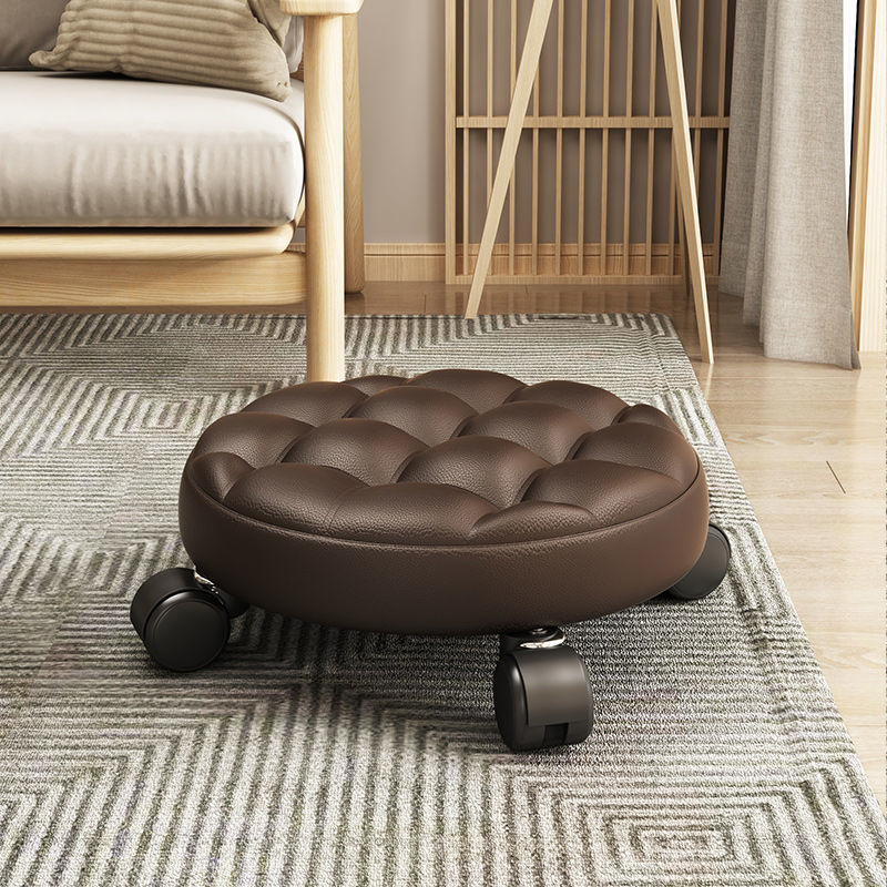 Elegant Creative Aluminum Alloy Lazy Home Low Stool - Image 2