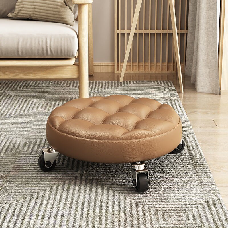 Elegant Creative Aluminum Alloy Lazy Home Low Stool - Image 4