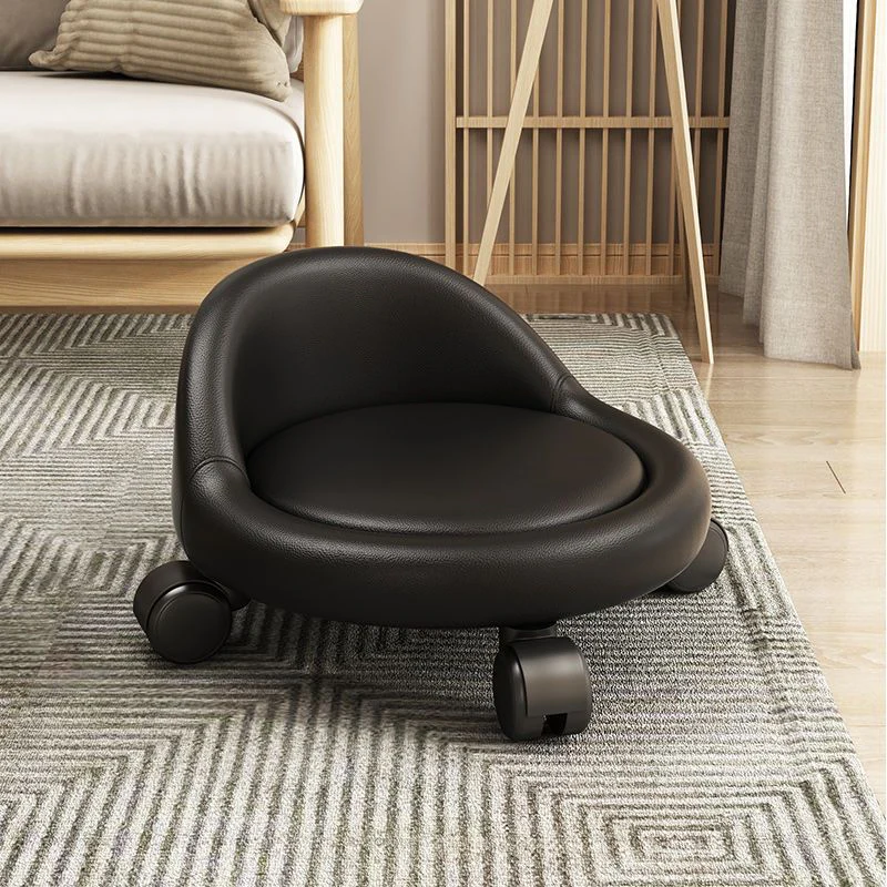 Elegant Creative Aluminum Alloy Lazy Home Low Stool - Image 5