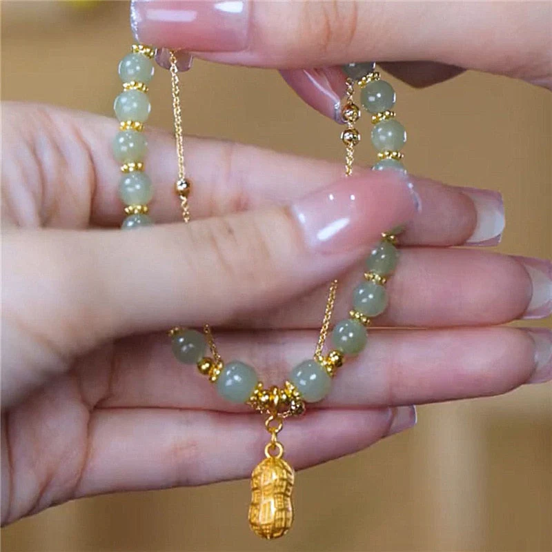 Elegant Design Double Layers Lovely Bracelet - Image 3