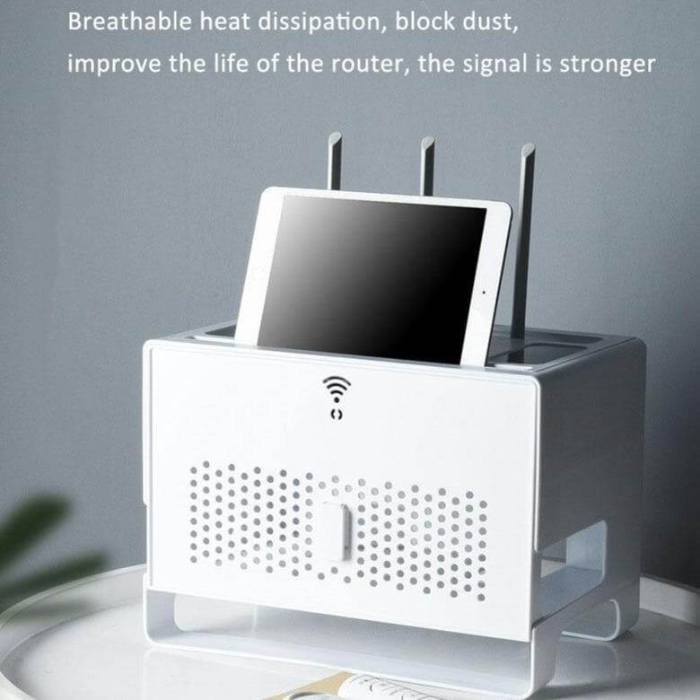Elegant Desktop Wifi Router Organizer Storage Box - Image 8
