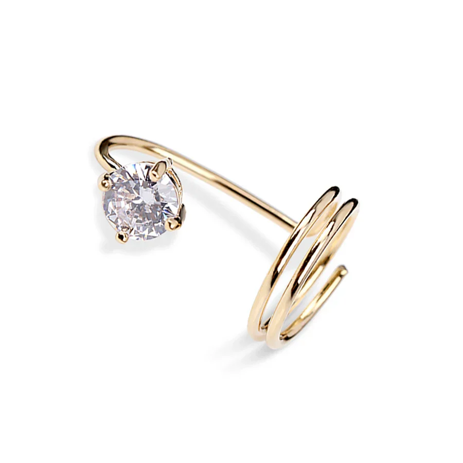 Elegant Fingertip Chic Gothic Slim Metal Nail Rings - Image 21