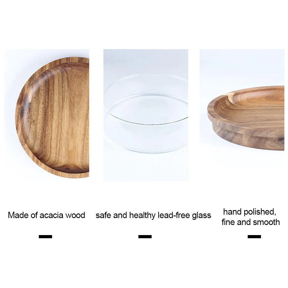 Elegant Glass Bowl Dried Food Storage Box - Image 4