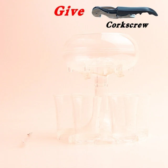 Elegant Glass Party Drink Dispenser Game Set - Image 8