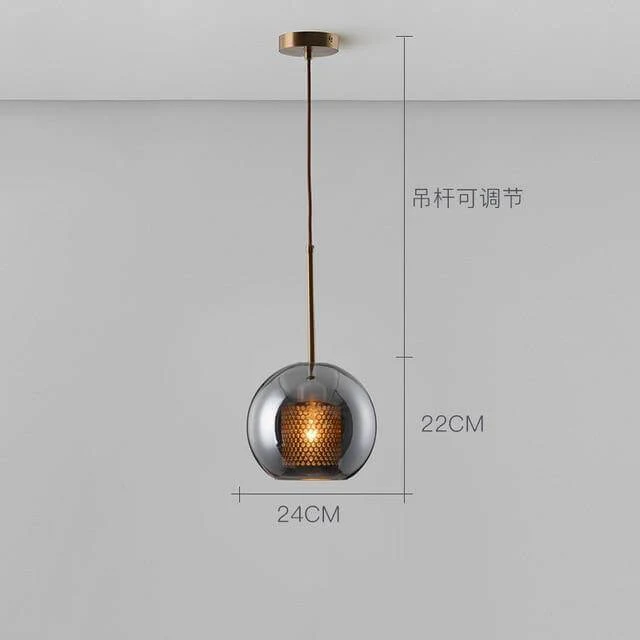 Elegant Honeycomb Bulb Pendant Lights - Image 6