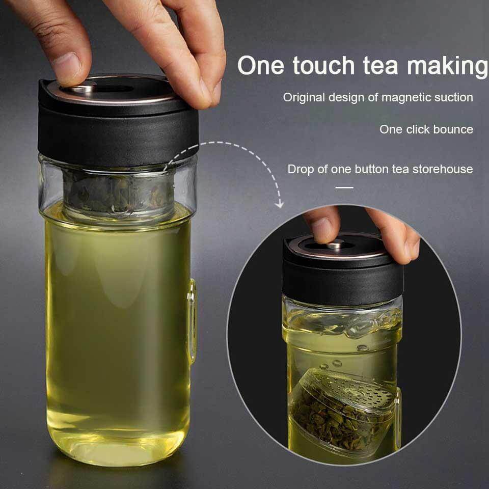 Elegant Japanese Style Portable Tea Infuser - Image 3