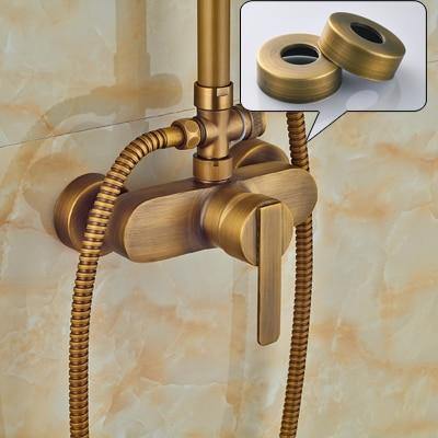 Elegant Luxury Antique Rainfall Bathroom Shower Set - Image 12