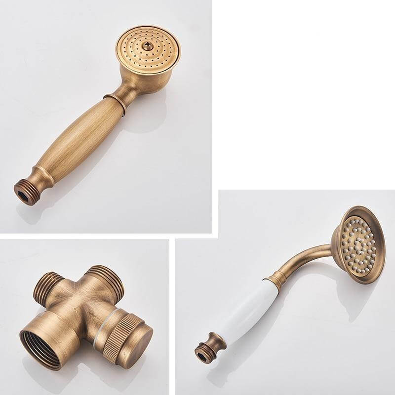 Elegant Luxury Antique Rainfall Bathroom Shower Set - Image 13